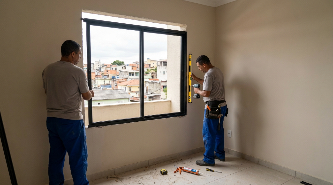 Fechamento de Ambientes no Bom Clima, Guarulhos‑SP