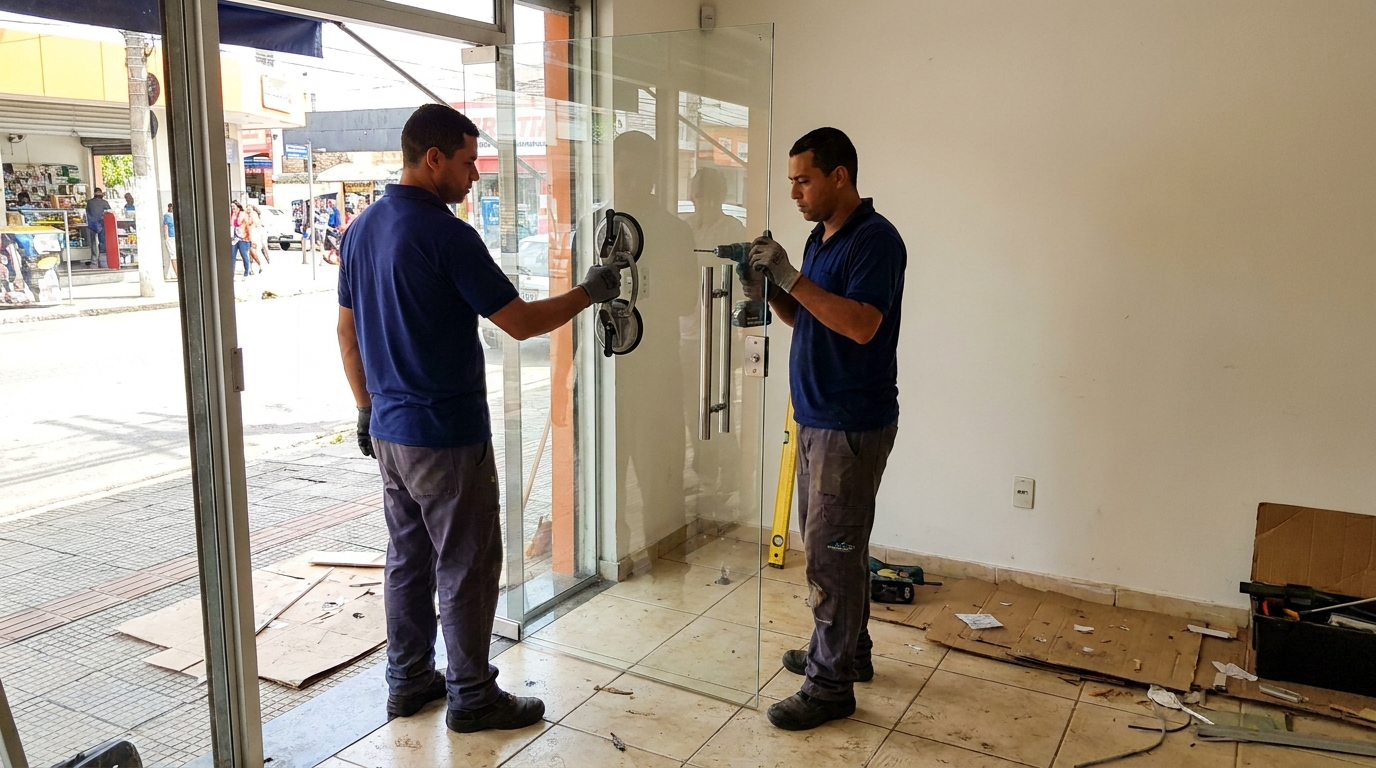 Portas em Vidro em Lavras, Guarulhos‑SP